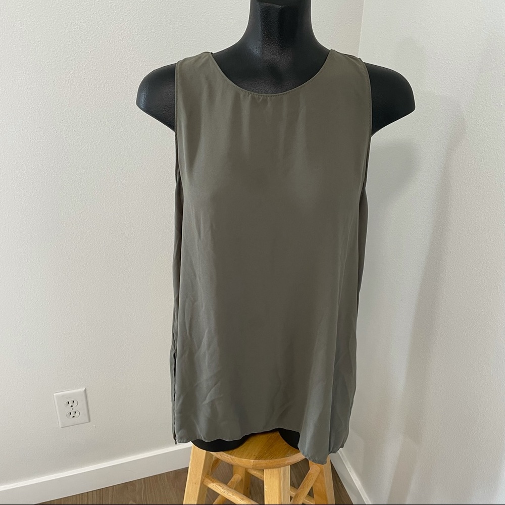 Sheer tunic tank